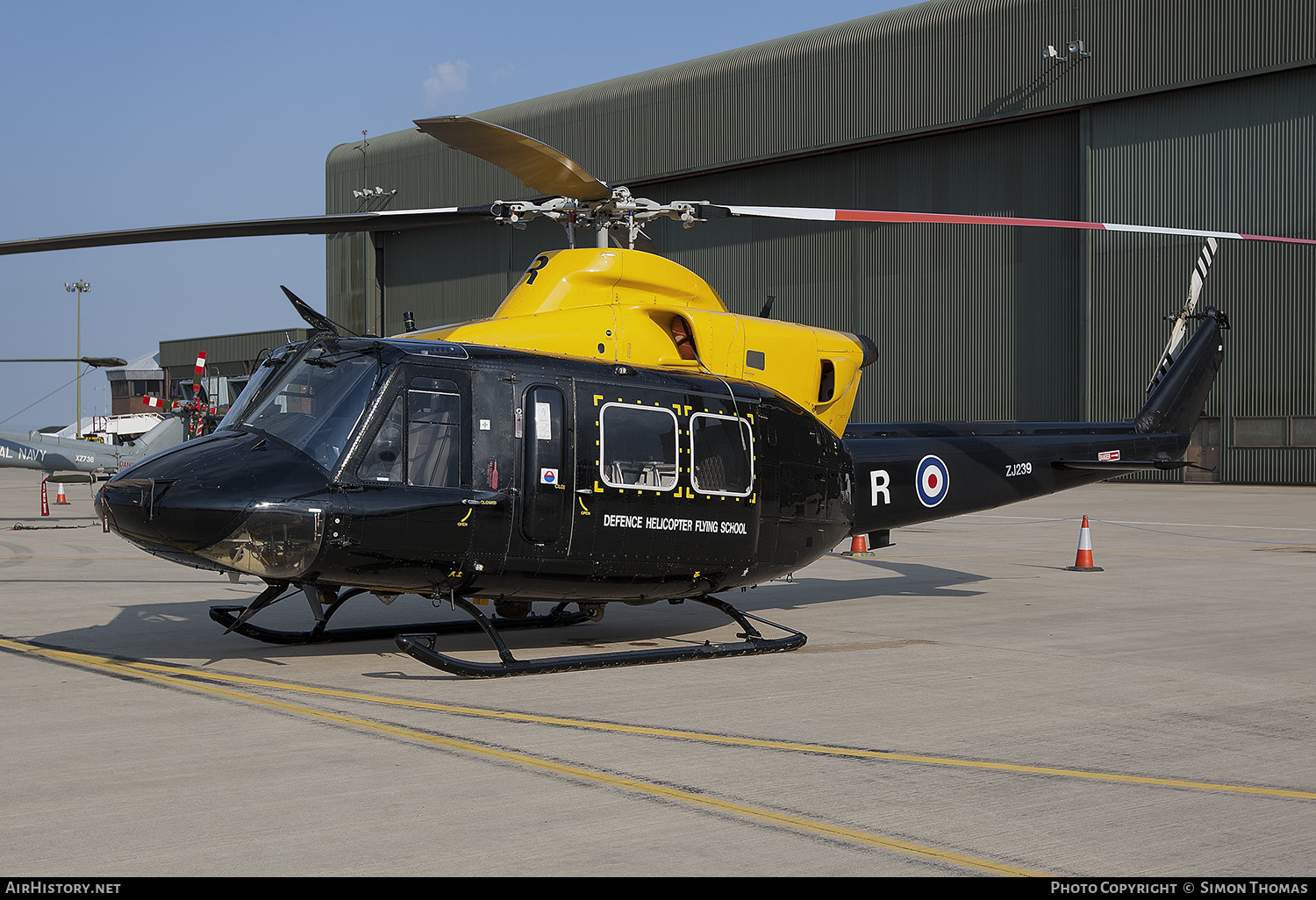 Aircraft Photo of ZJ239 | Bell 412EP Griffin HT1 | UK - Air Force | AirHistory.net #360506