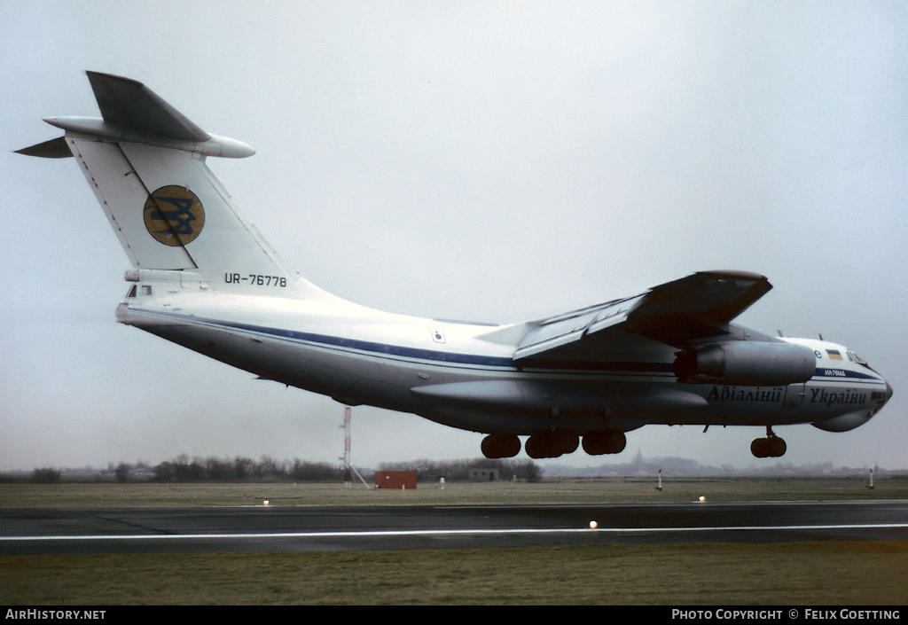 Aircraft Photo of UR-76778 | Ilyushin Il-76MD | Air Ukraine | AirHistory.net #360514