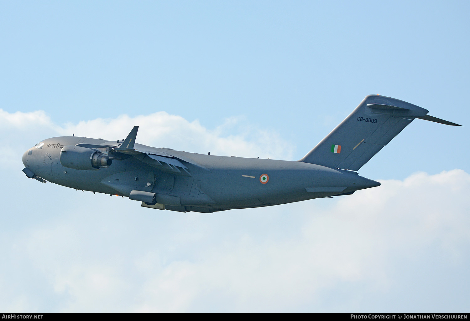Aircraft Photo of CB-8009 | Boeing C-17A Globemaster III | India - Air Force | AirHistory.net #360526
