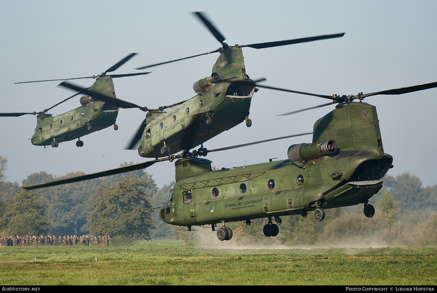 Aircraft Photo of D-667 | Boeing CH-47D Chinook (414) | Netherlands - Air Force | AirHistory.net #360529