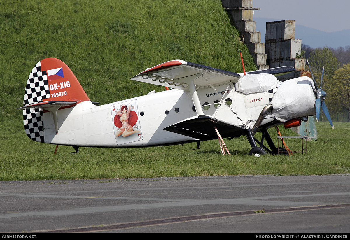 Aircraft Photo of OK-XIG | Antonov An-2T | Aerovia | AirHistory.net #360562