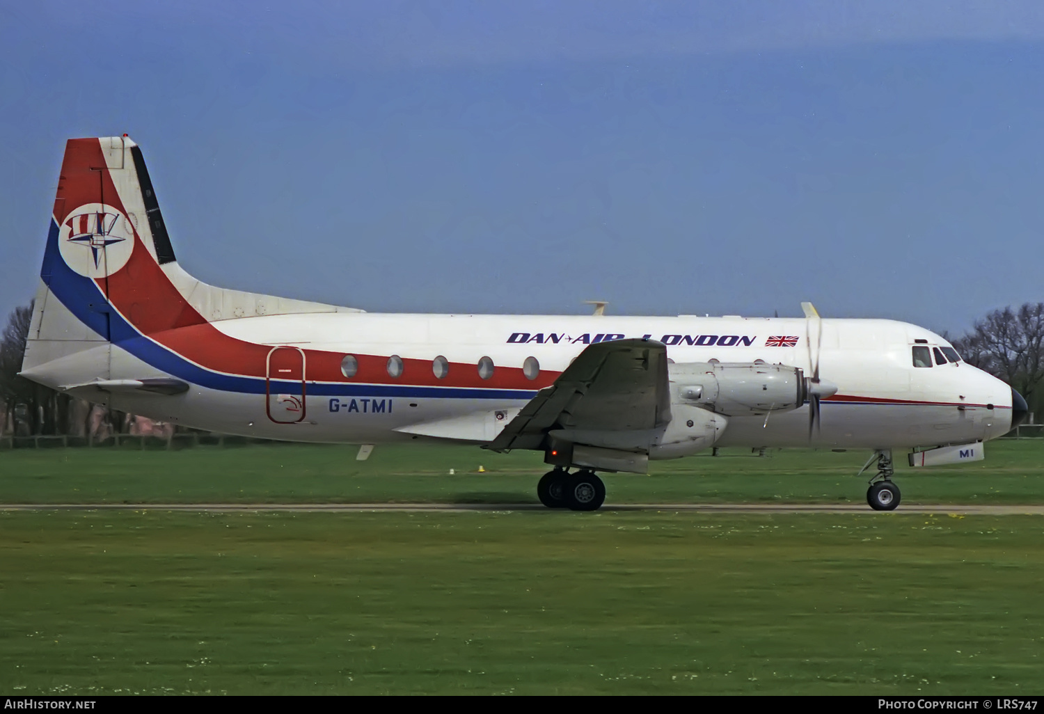 Aircraft Photo of G-ATMI | Hawker Siddeley HS-748 Srs2/225 | Dan-Air London | AirHistory.net #360597