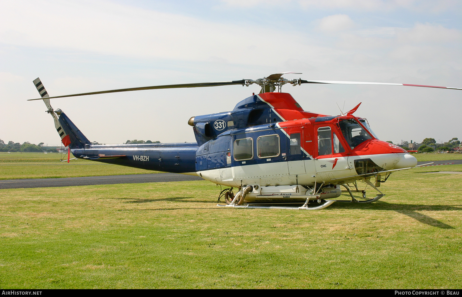 Aircraft Photo of VH-BZH | Bell 412 | CHC Helicopters | AirHistory.net #360603