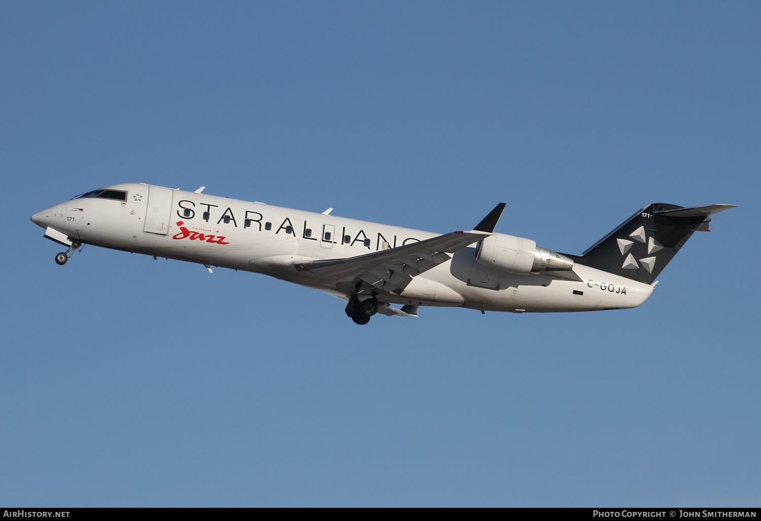 Aircraft Photo of C-GQJA | Bombardier CRJ-100 (CL-600-2B19) | Air Canada Jazz | AirHistory.net #360633