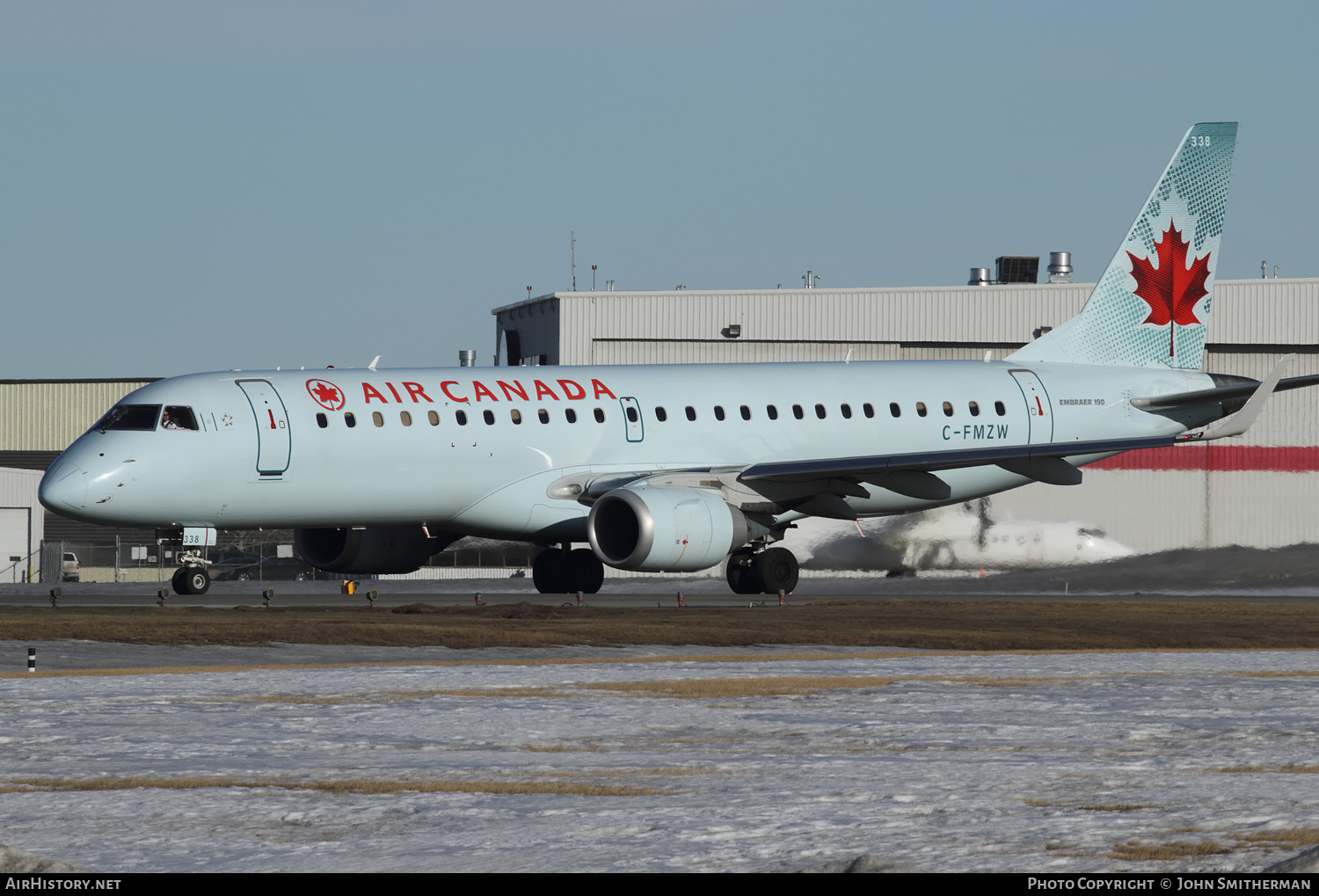 Aircraft Photo of C-FMZW | Embraer 190AR (ERJ-190-100IGW) | AirHistory.net #360646