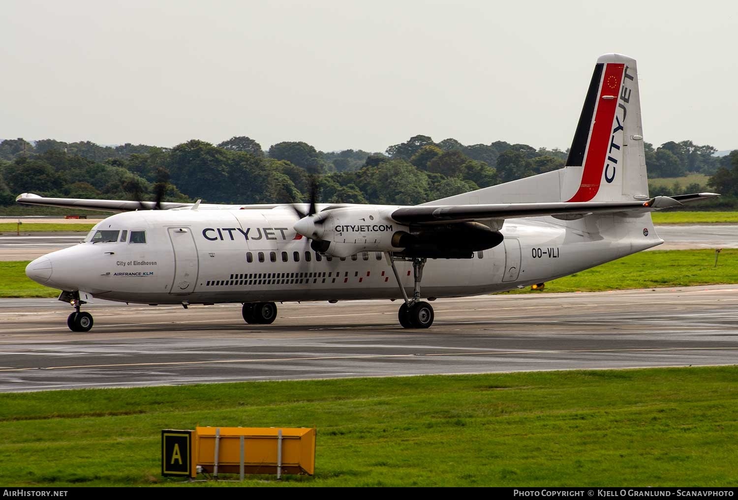 Aircraft Photo of OO-VLI | Fokker 50 | CityJet | AirHistory.net #360668