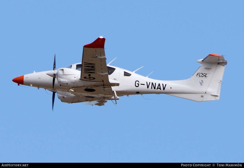Aircraft Photo of G-VNAV | Diamond DA62 | Flight Calibration Services - FCSL | AirHistory.net #360690