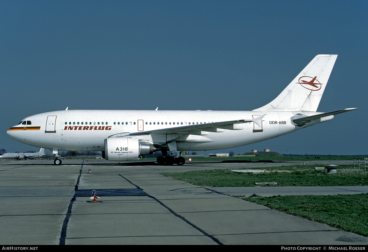 Aircraft Photo of DDR-ABB | Airbus A310-304/ET | Interflug | AirHistory.net #360697