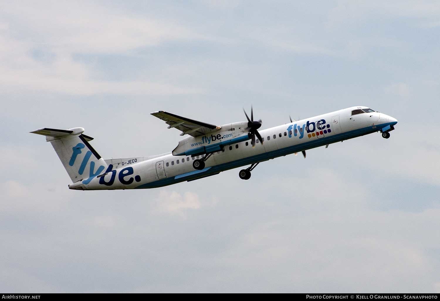 Aircraft Photo of G-JECO | Bombardier DHC-8-402 Dash 8 | Flybe | AirHistory.net #360705