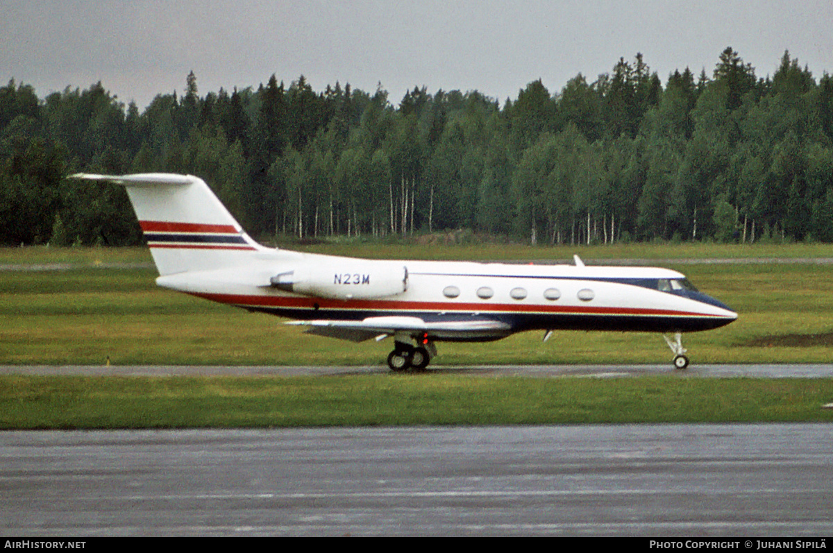 Aircraft Photo of N23M | Grumman American G-1159 Gulfstream II | AirHistory.net #360707