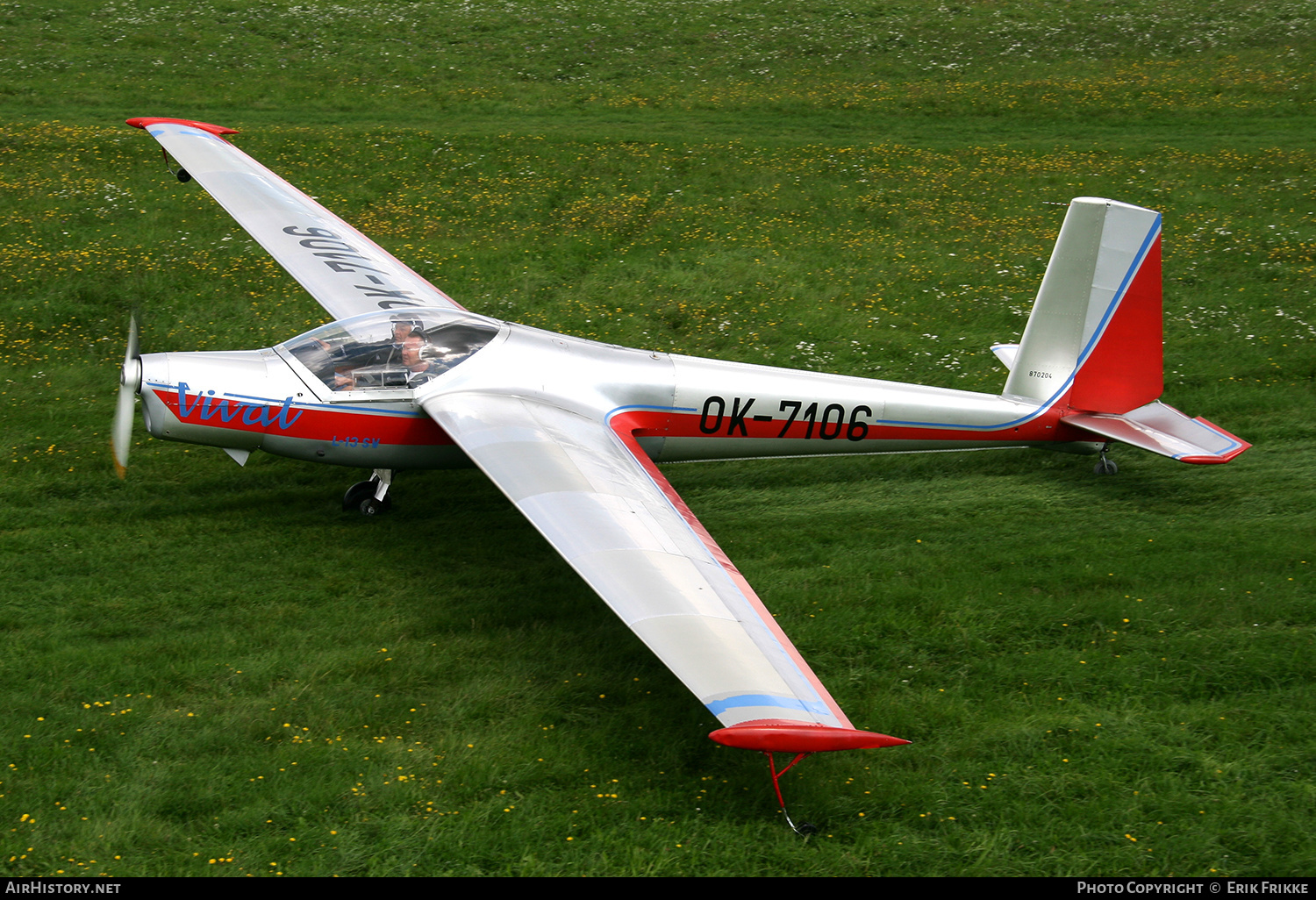 Aircraft Photo of OK-7106 | Aerotechnik L-13SW Vivat | AirHistory.net #360708