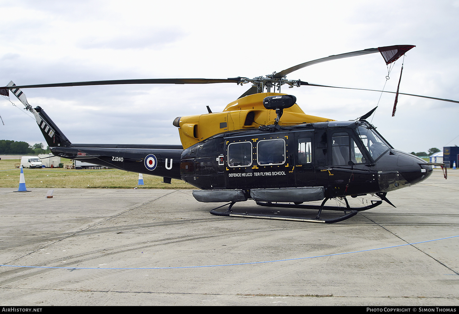 Aircraft Photo of ZJ240 | Bell 412EP Griffin HT1 | UK - Air Force | AirHistory.net #360714