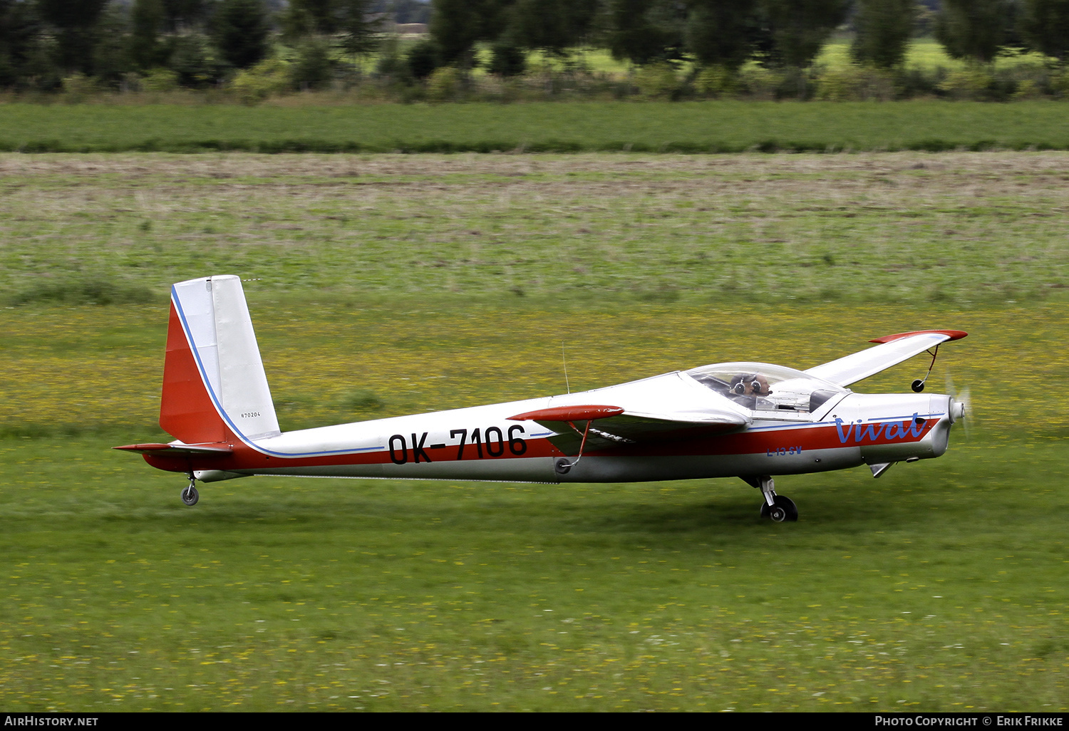 Aircraft Photo of OK-7106 | Aerotechnik L-13SW Vivat | AirHistory.net #360731