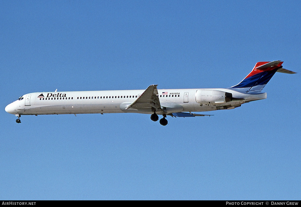 Aircraft Photo of N908DA | McDonnell Douglas MD-90-30 | Delta Air Lines | AirHistory.net #360736