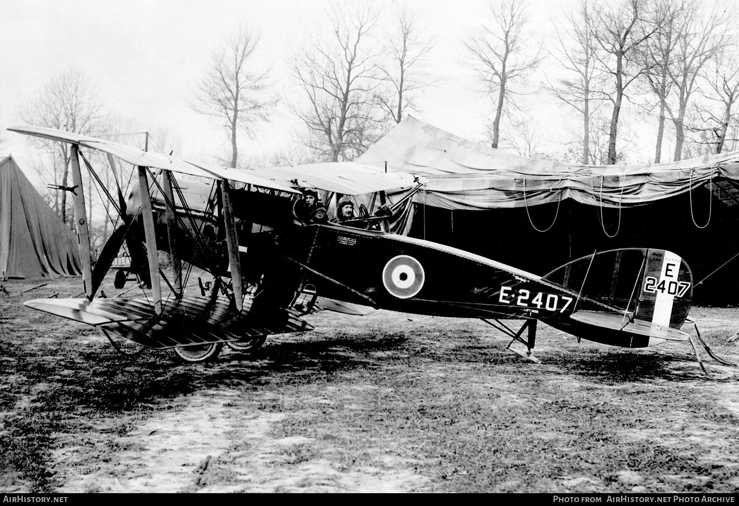 Aircraft Photo of E2407 | Bristol F.2B Fighter | UK - Air Force | AirHistory.net #360738