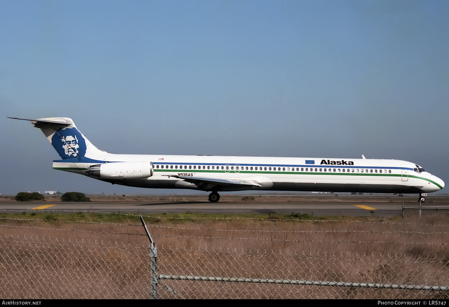 Aircraft Photo of N935AS | McDonnell Douglas MD-83 (DC-9-83) | Alaska Airlines | AirHistory.net #360785