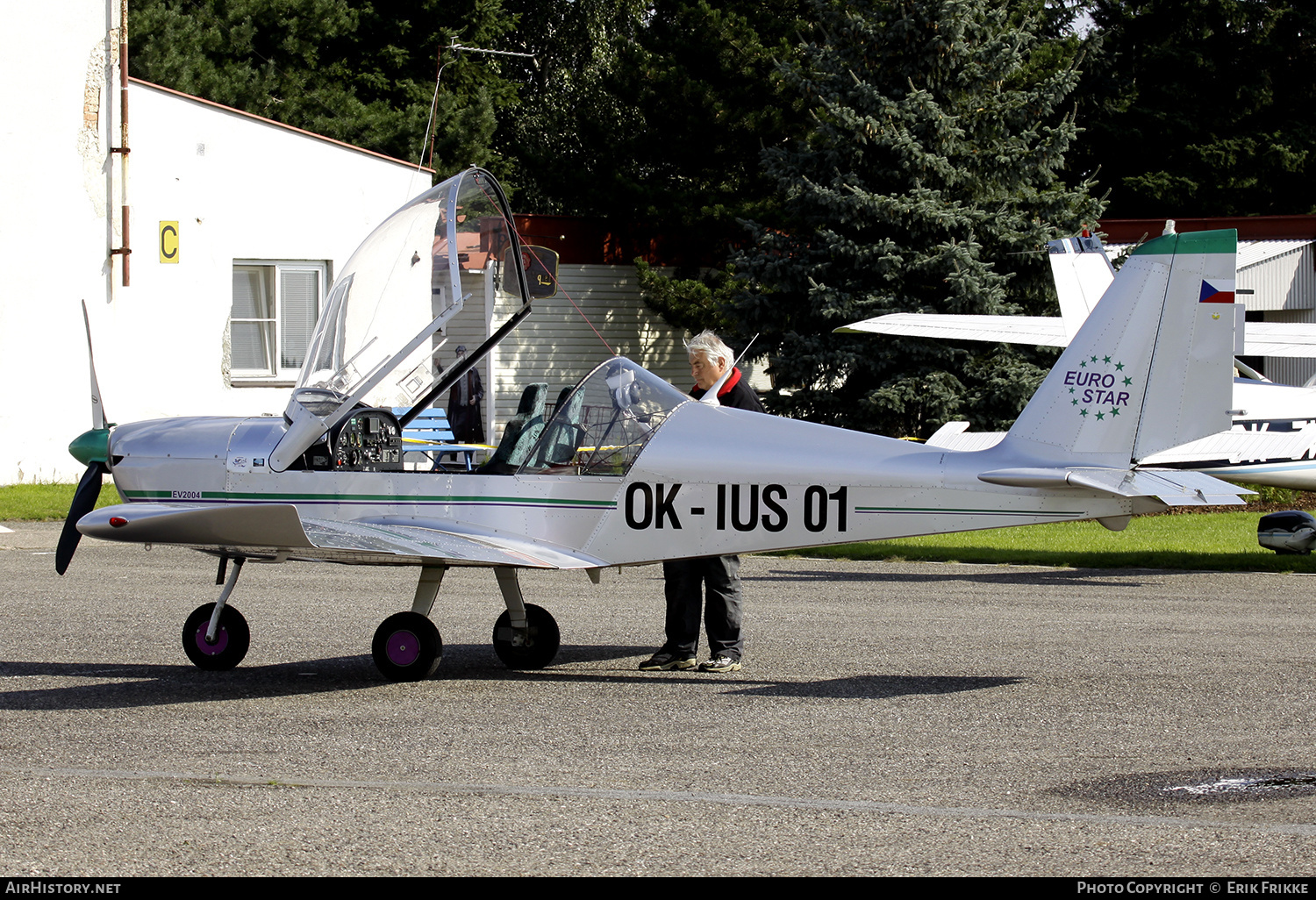 Aircraft Photo of OK-IUS 01 | Evektor-Aerotechnik EV-97 Eurostar | AirHistory.net #360800