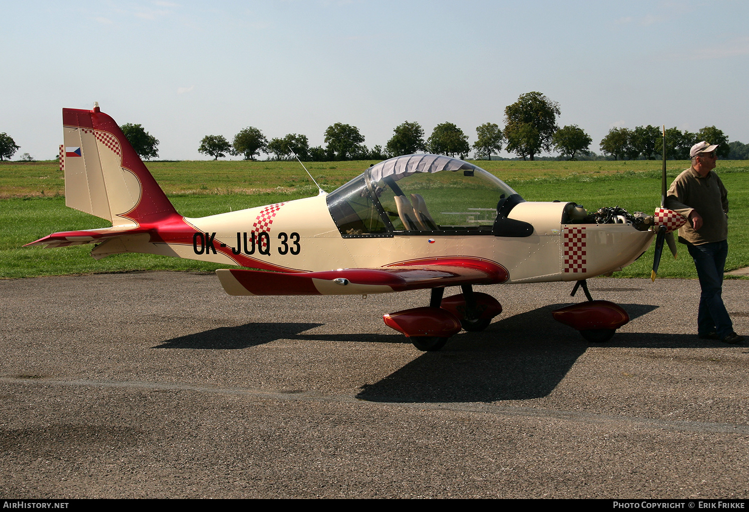 Aircraft Photo of OK-JUQ 33 | Evektor-Aerotechnik EV-97 Eurostar | AirHistory.net #360801