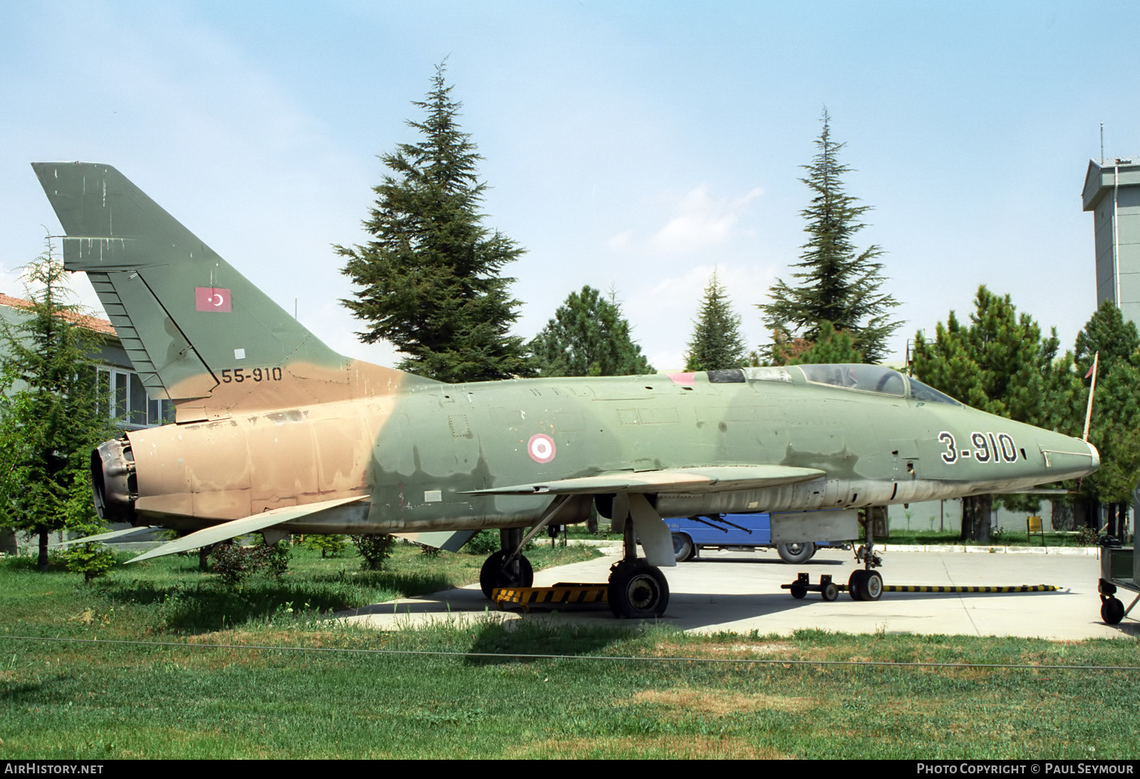 Aircraft Photo of 55-910 | North American F-100D Super Sabre | Turkey - Air Force | AirHistory.net #360811