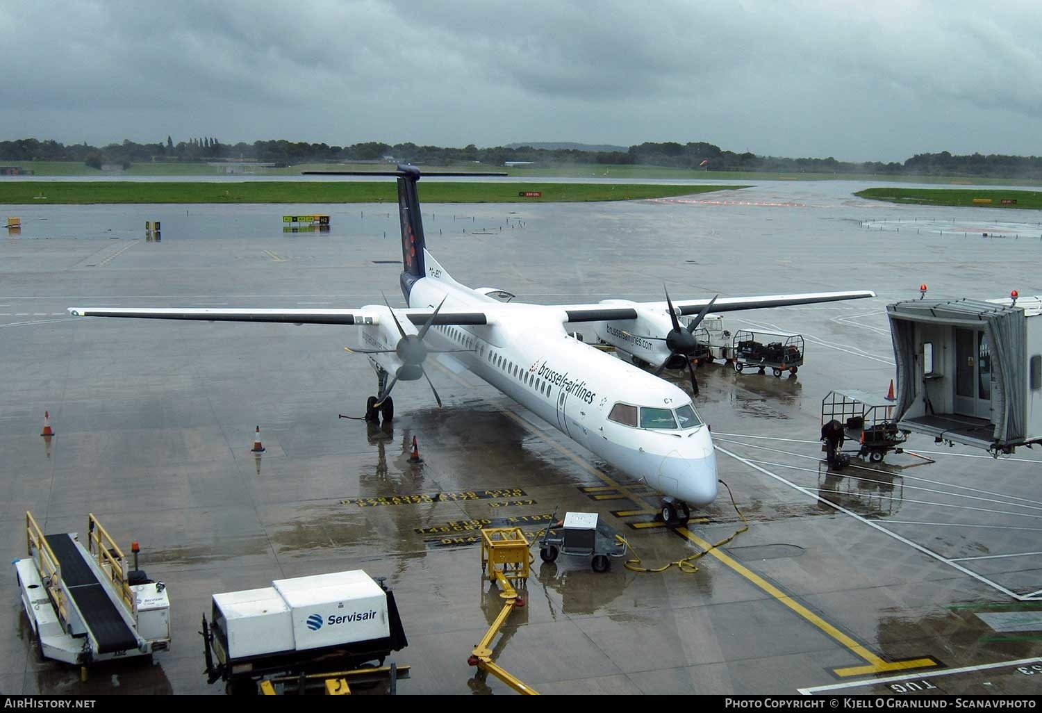 Aircraft Photo of G-JECY | Bombardier DHC-8-402 Dash 8 | Brussels Airlines | AirHistory.net #360812