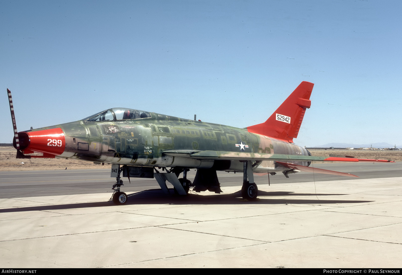 Aircraft Photo of 55-2942 / 52942 | North American QF-100D Super Sabre | USA - Air Force | AirHistory.net #360813