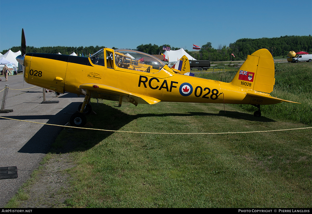 Aircraft Photo of CF-EGO | De Havilland Canada DHC-1B-2-S5 Chipmunk Mk2 | Canada - Air Force | AirHistory.net #360822