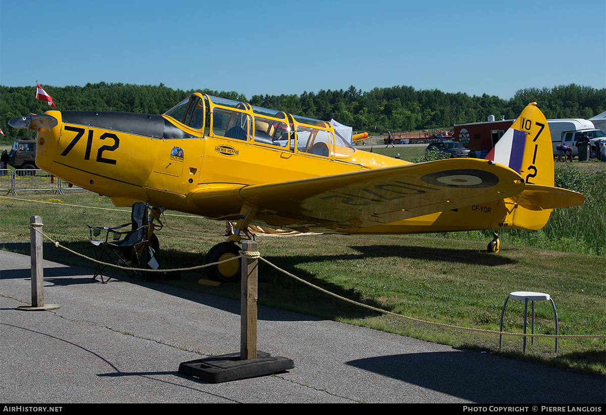 Aircraft Photo of CF-YQR / 10712 | Fairchild M-62A Cornell | Canada - Air Force | AirHistory.net #360823