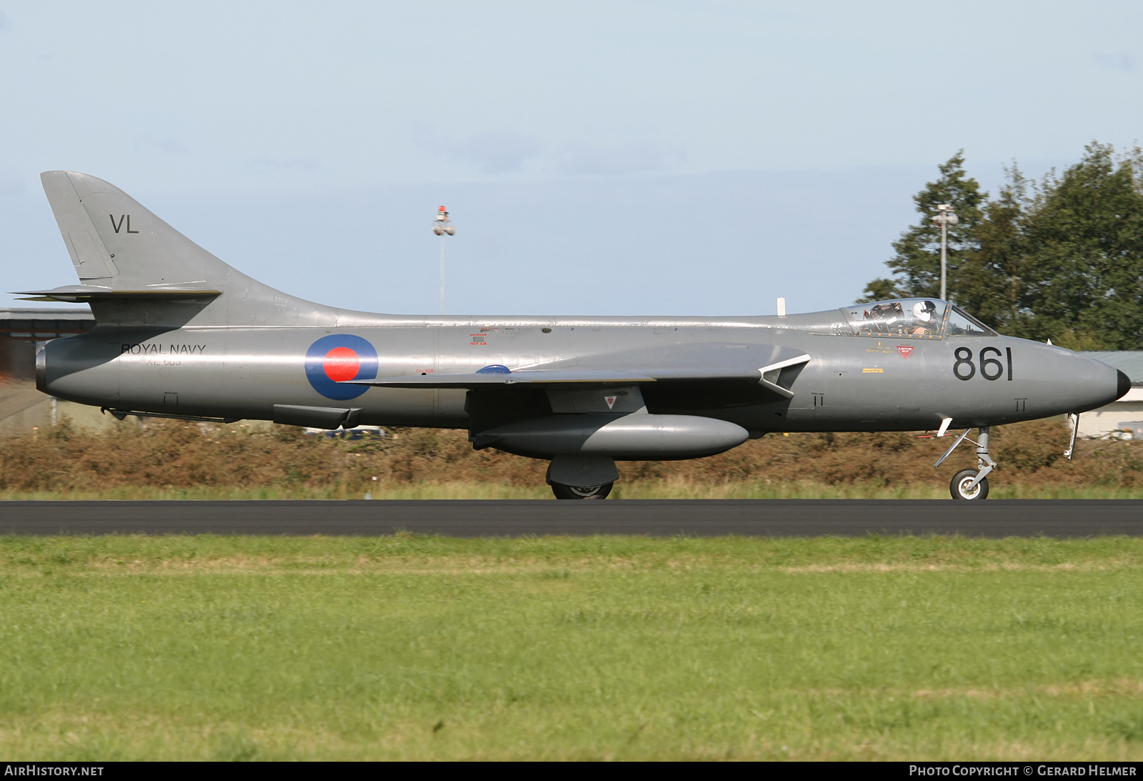 Aircraft Photo of G-GAII / XE685 | Hawker Hunter GA11 | UK - Navy | AirHistory.net #360842