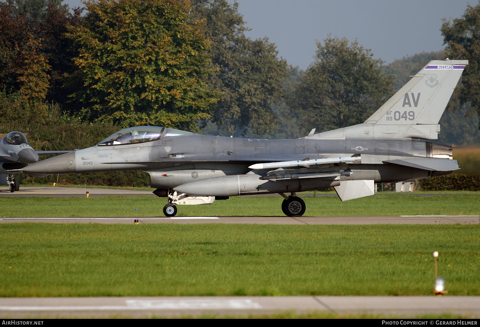 Aircraft Photo of 89-2049 / AF89-049 | General Dynamics F-16CM Fighting Falcon | USA - Air Force | AirHistory.net #360866