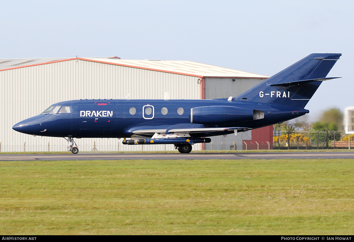 Aircraft Photo of G-FRAI | Dassault Falcon 20E | Draken Europe | AirHistory.net #360869