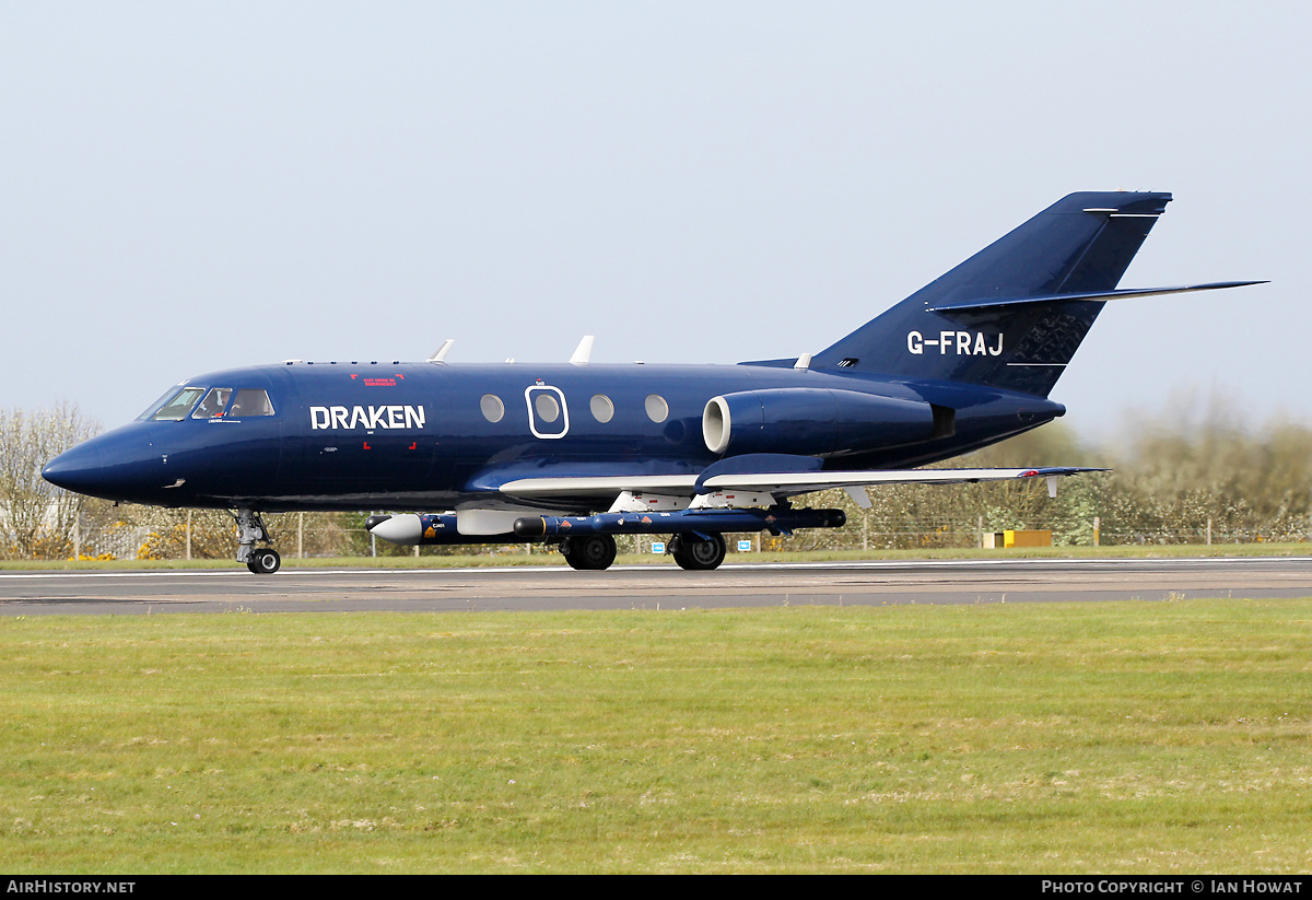 Aircraft Photo of G-FRAJ | Dassault Falcon 20C | Draken Europe | AirHistory.net #360870