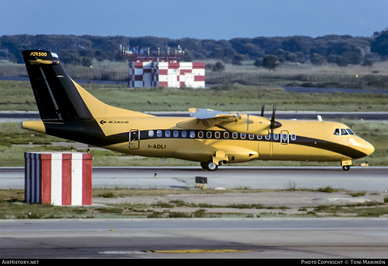 Aircraft Photo of I-ADLI | ATR ATR-42-500 | Air Dolomiti | AirHistory.net #360876