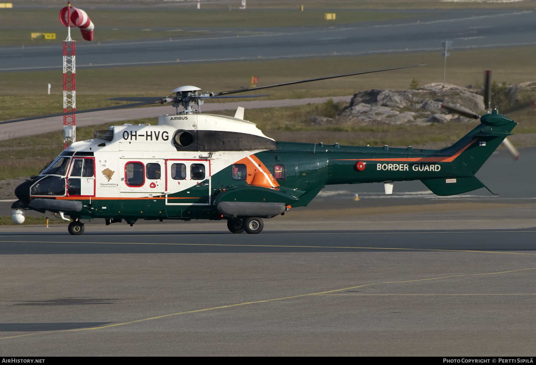 Aircraft Photo of OH-HVG | Aerospatiale AS-332L1 Super Puma | Rajavartiolaitos - Finnish Border Guard | AirHistory.net #360881