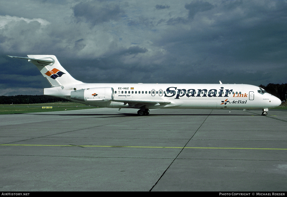 Aircraft Photo of EC-HUZ | Boeing 717-23S | Spanair Link | AirHistory.net #360891