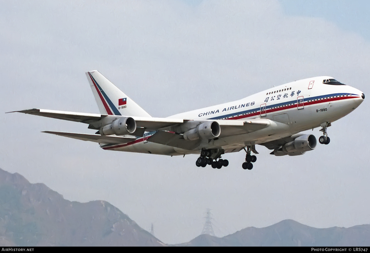 Aircraft Photo of B-1880 | Boeing 747SP-09 | China Airlines | AirHistory.net #360893