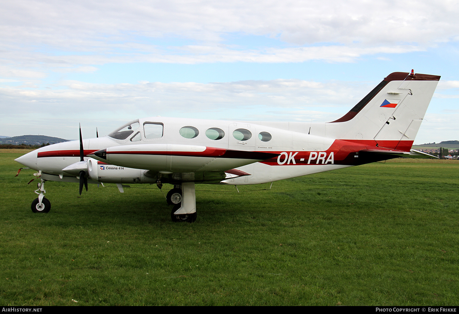 Aircraft Photo of OK-PRA | Cessna 414 | AirHistory.net #360910