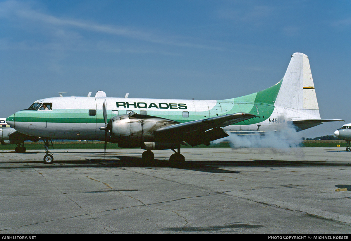 Aircraft Photo of N451GA | Convair T-29D | Rhoades Aviation | AirHistory.net #360919