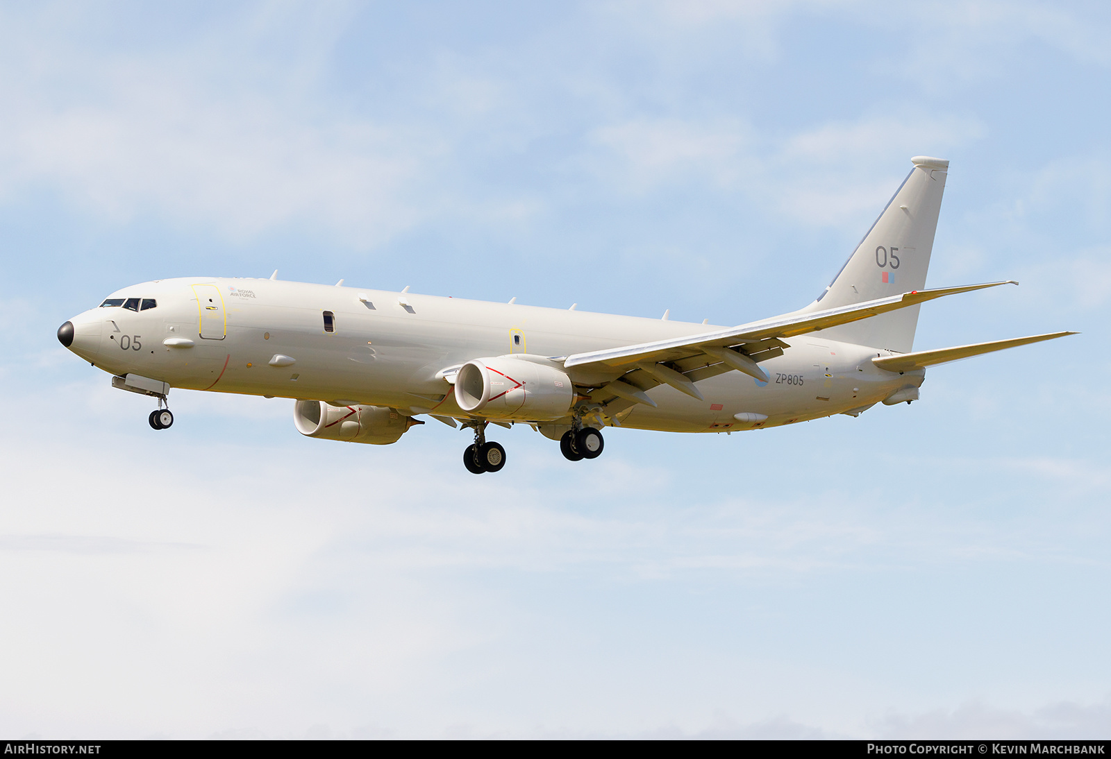 Aircraft Photo of ZP805 | Boeing P-8A Poseidon MRA1 | UK - Air Force | AirHistory.net #360928