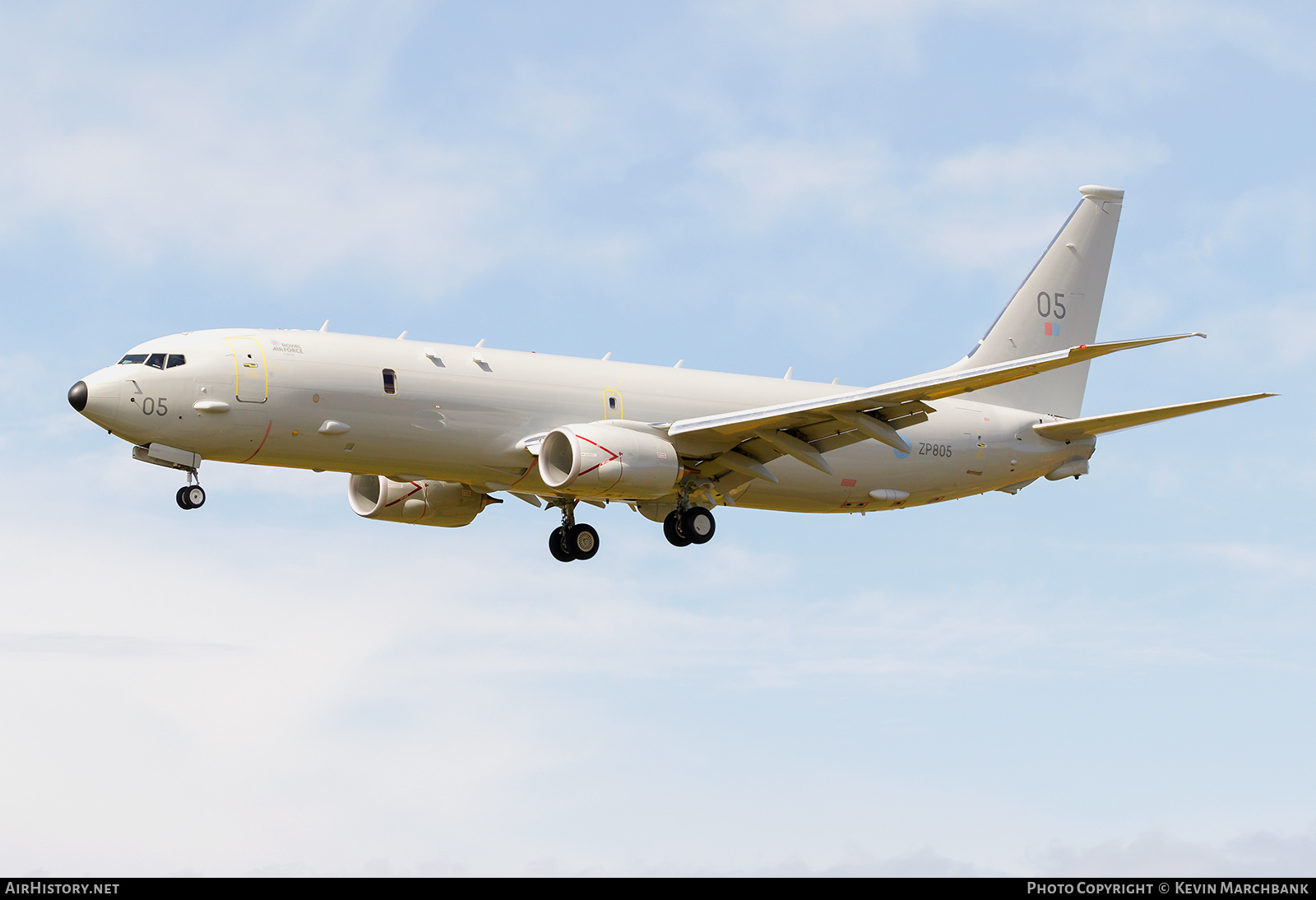 Aircraft Photo of ZP805 | Boeing P-8A Poseidon MRA1 | UK - Air Force | AirHistory.net #360928