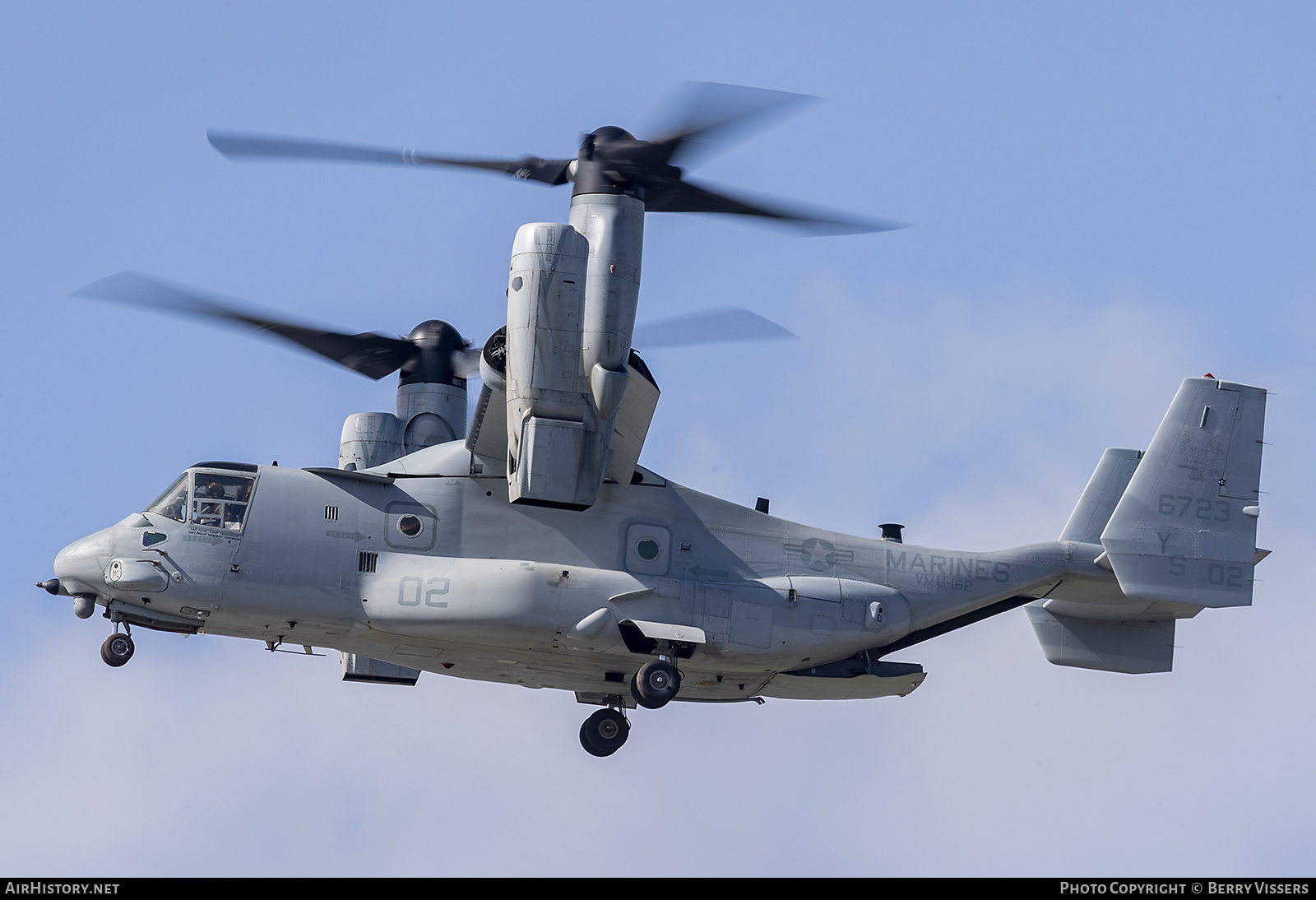 Aircraft Photo of 166723 | Bell-Boeing MV-22B Osprey | USA - Marines | AirHistory.net #360941