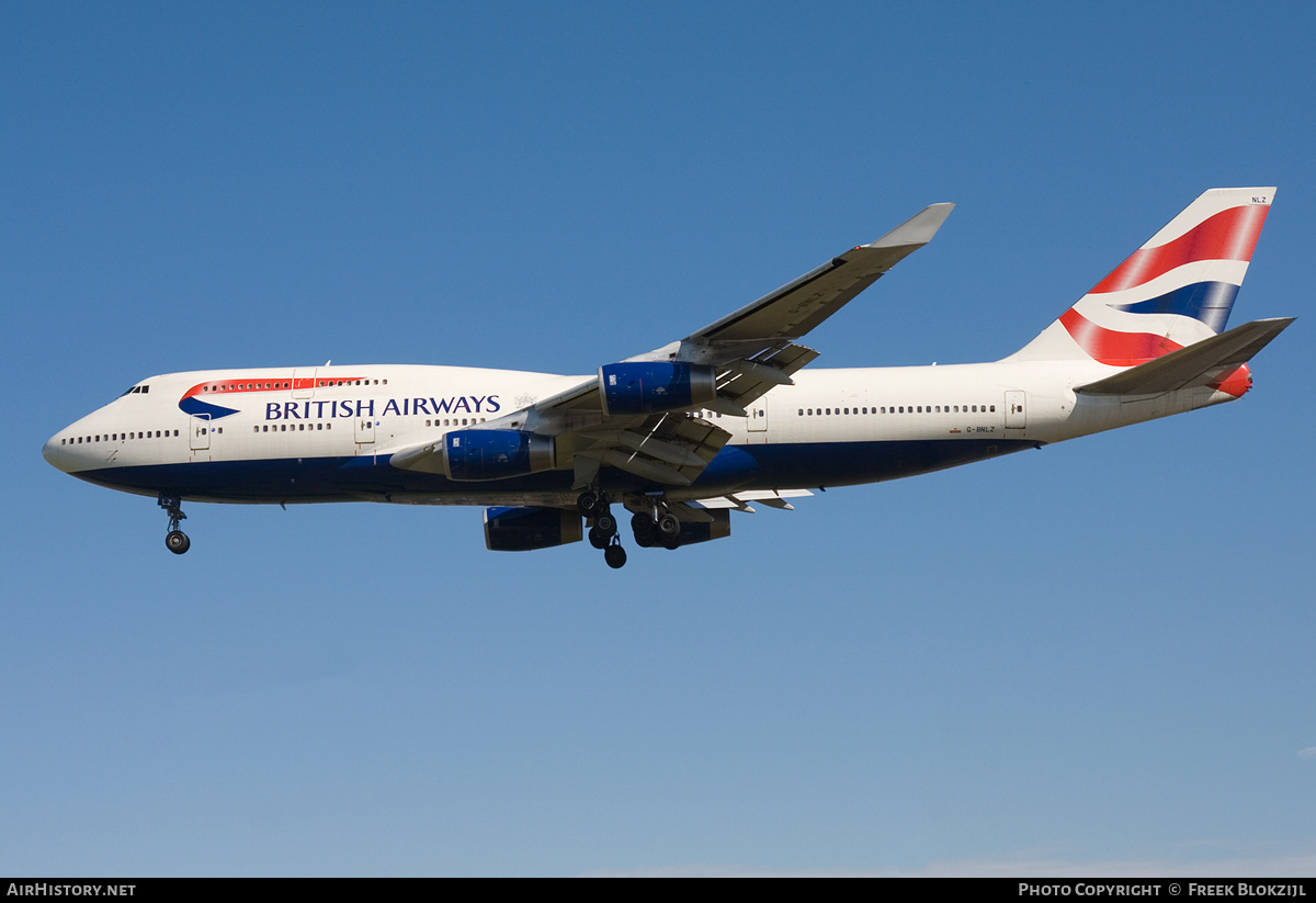 Aircraft Photo of G-BNLZ | Boeing 747-436 | British Airways | AirHistory.net #360987