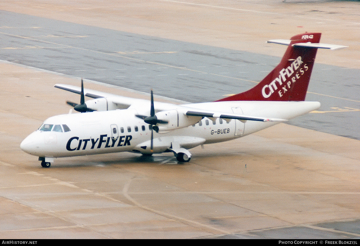 Aircraft Photo of G-BUEB | ATR ATR-42-300 | Cityflyer Express | AirHistory.net #360991
