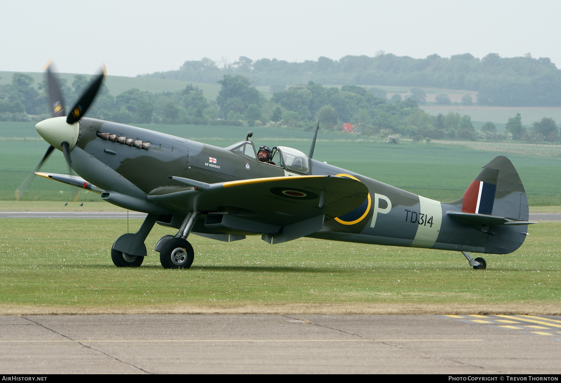Aircraft Photo of G-CGYJ / TD314 | Supermarine 361 Spitfire HF9E | UK - Air Force | AirHistory.net #360999