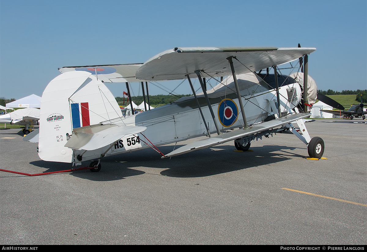 Aircraft Photo of C-GEVS / HS554 | Fairey Swordfish Mk2 | Canada - Navy | AirHistory.net #361005