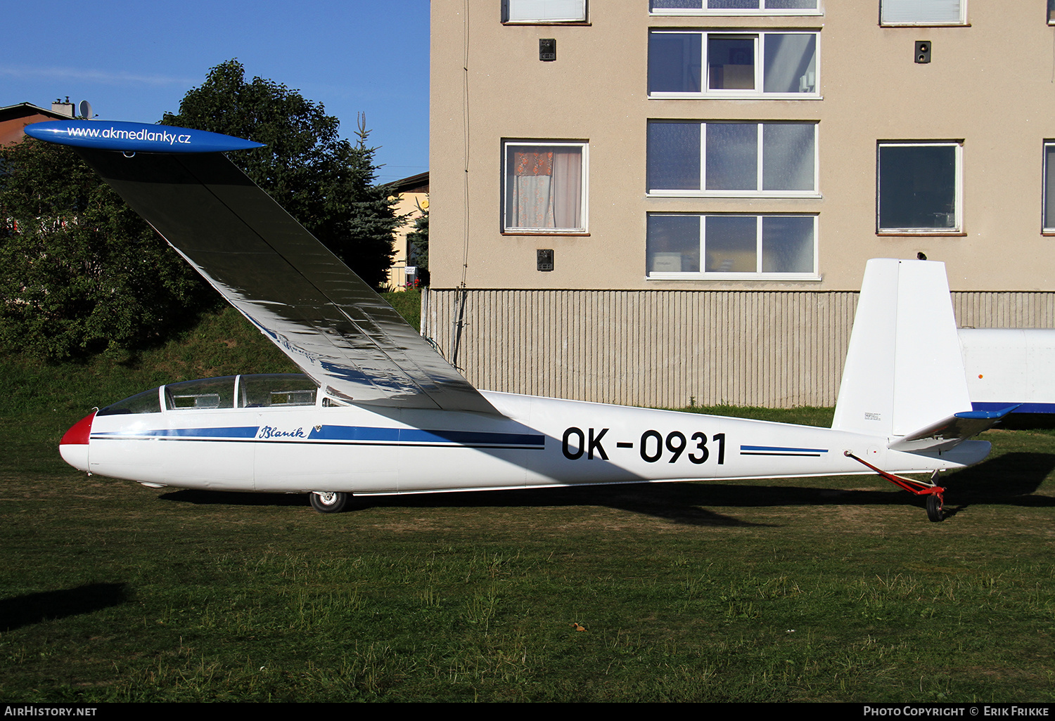 Aircraft Photo of OK-0931 | Let L-13 Blanik | AirHistory.net #361041