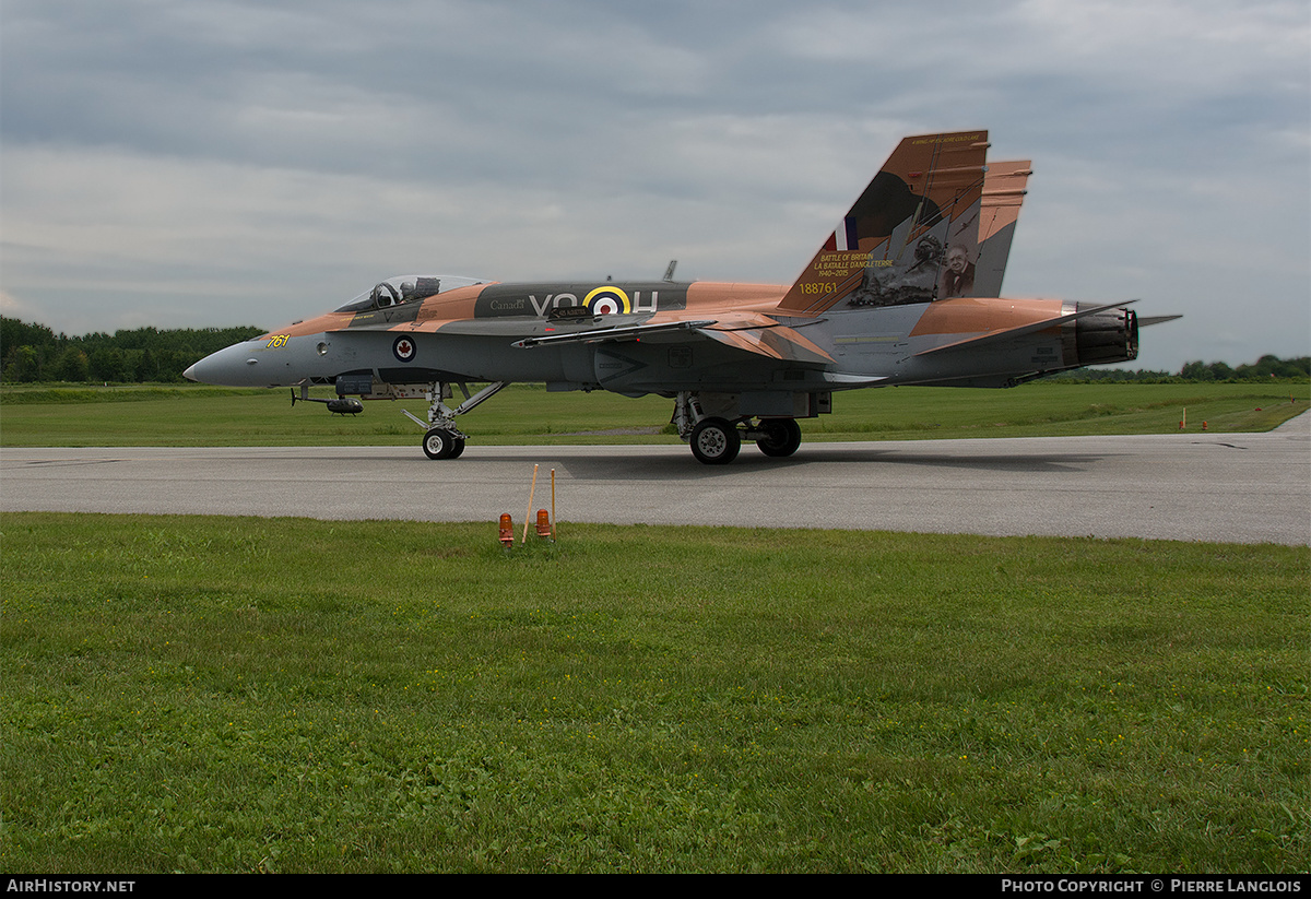 Aircraft Photo of 188761 | McDonnell Douglas CF-188 Hornet | Canada - Air Force | AirHistory.net #361070