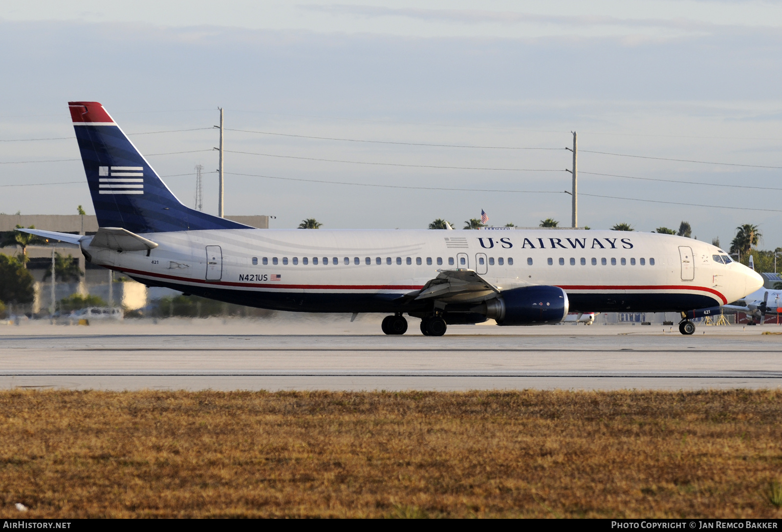 Aircraft Photo of N421US | Boeing 737-401 | US Airways | AirHistory.net #361072