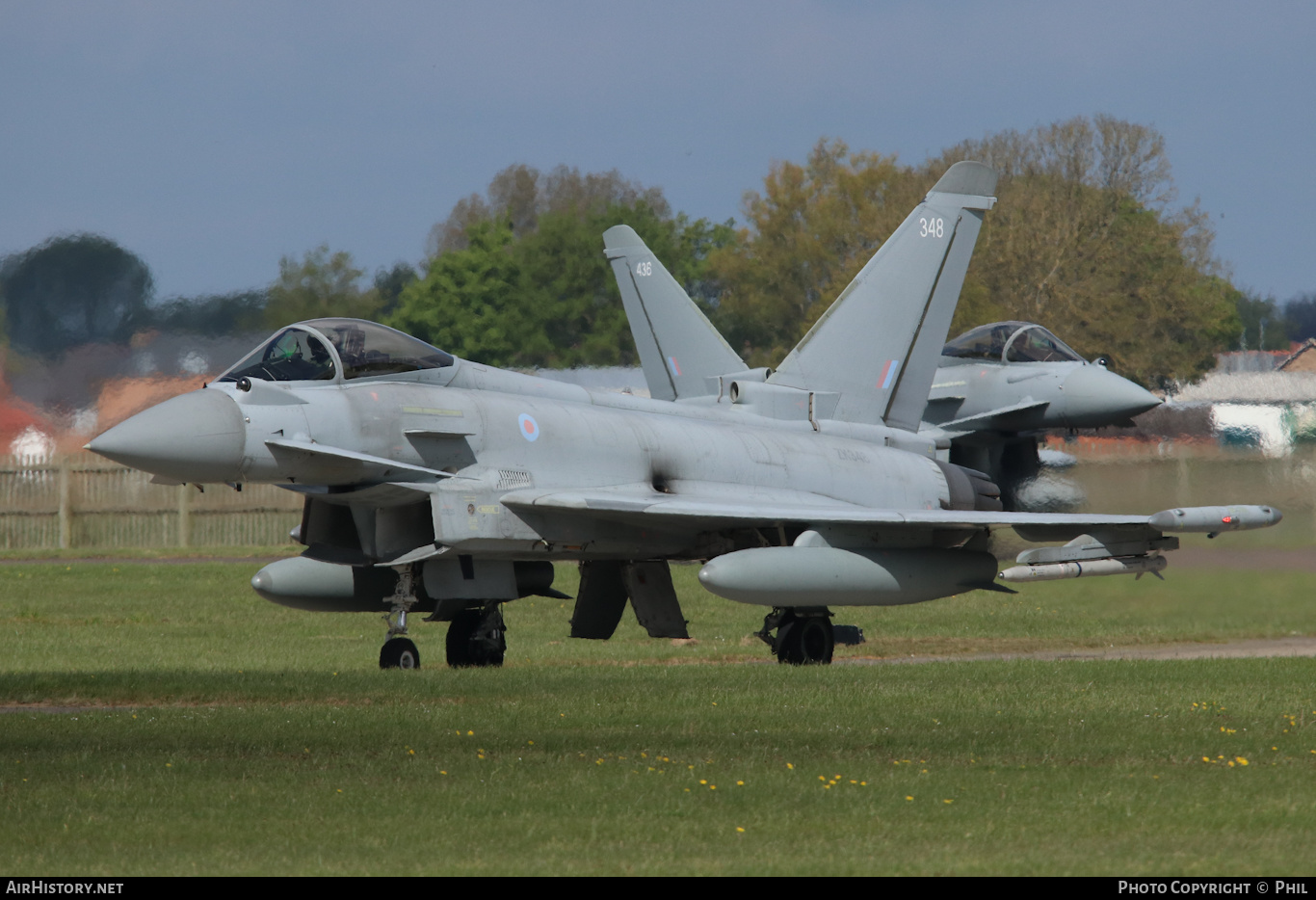 Aircraft Photo of ZK348 | Eurofighter EF-2000 Typhoon FGR4 | UK - Air Force | AirHistory.net #361088