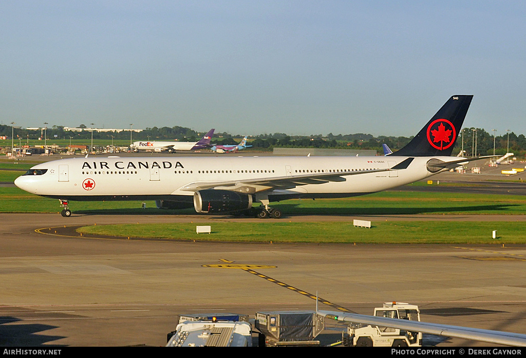 Aircraft Photo of C-GEGC | Airbus A330-343E | Air Canada | AirHistory.net #361095
