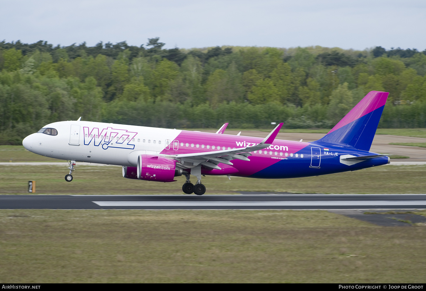 Aircraft Photo of HA-LJE | Airbus A320-271N | Wizz Air | AirHistory.net #361096